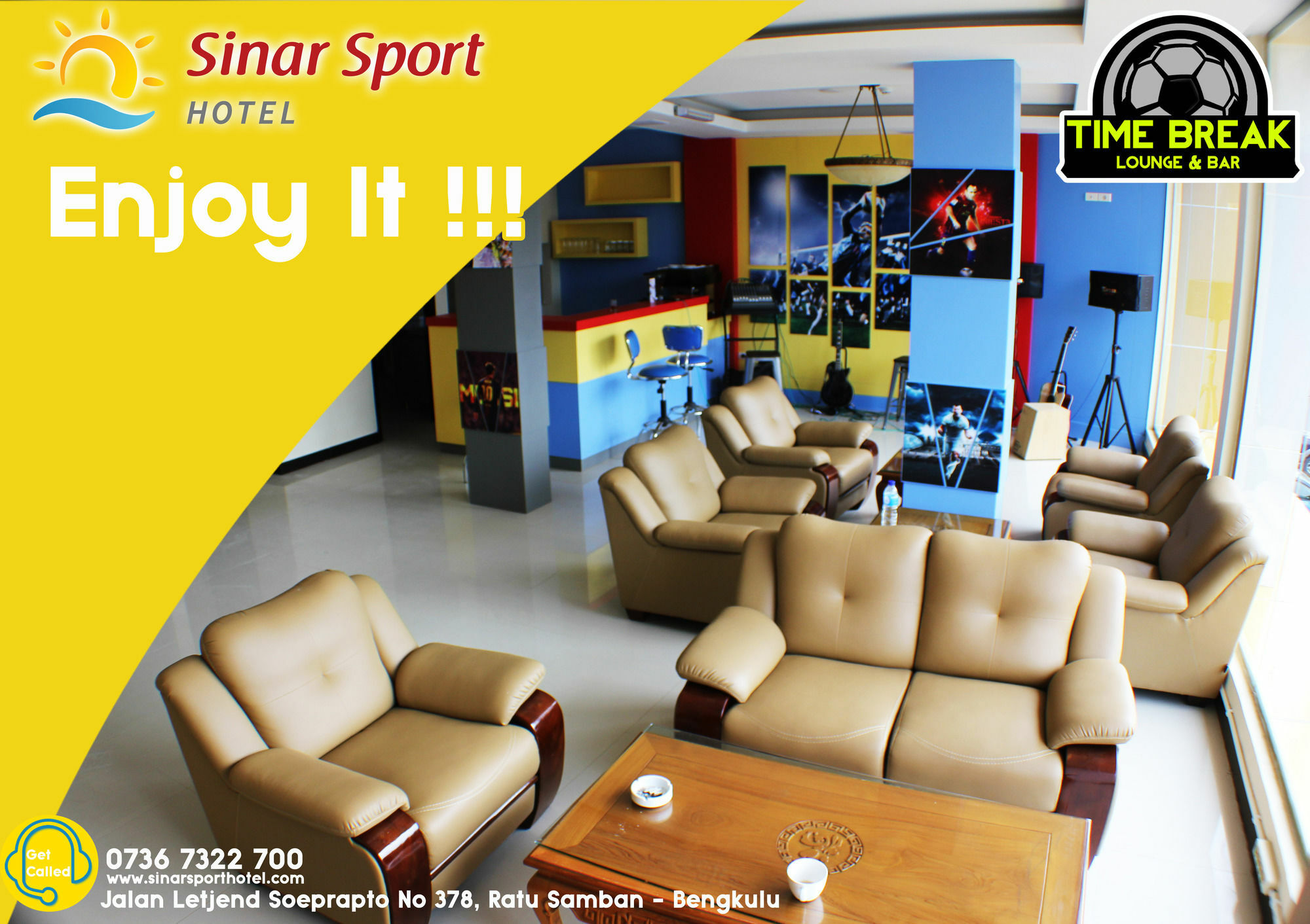 Sinar Sport Hotel Бенгкулу Екстериор снимка
